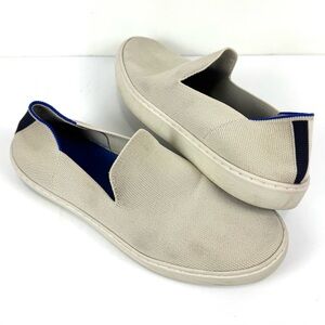 Rothy's The Original Slip On Sneakers Shows Sand Tan Women’s Sz 9 - *No Insoles